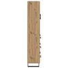 vidaXL Hoge kast met lade 2 pcs Artisan Eiken 69,5 x 34 x 180 cm