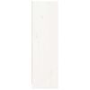 vidaXL Boekenkast 70x33x110 massief grenenhout wit