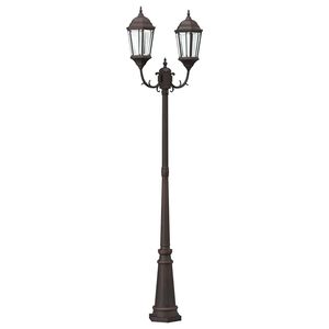 vidaXL Tuinverlichting 68 x 20 x 235 cm Aluminium en Glas