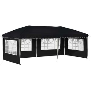 vidaXL Pop-up partytent 575 x 289 x 245 cm Antraciet