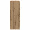 vidaXL Dressoir 60x35x98,5 cm bewerkt hout artisanaal eikenkleur