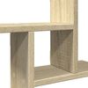 vidaXL Wandschappen 2 st 50x12x50 cm bewerkt hout sonoma eikenkleurig