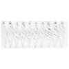 vidaXL Kerst Spiralvorm Bal 40 pcs Zilver
