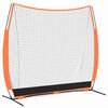 vidaXL Honkbaloefennet Zwart 250 x 106,5 x 210 cm Polyester