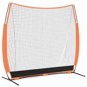 vidaXL Honkbaloefennet Zwart 250 x 106,5 x 210 cm Polyester