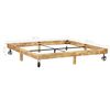 vidaXL Bedframe massief mangohout 200x200 cm