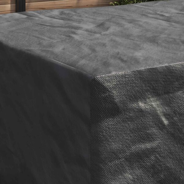 vidaXL Meubelhoes Effen Zwart 240 x 180 x 100 cm 210D