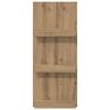 vidaXL Tijdschrift Rek Artisan Eiken 43 x 11 x 102 cm Bewerkt hout