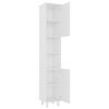 vidaXL Badkamerkast 30x30x179 cm spaanplaat wit