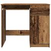 vidaXL Bureau 86x49x76 cm spaanplaat oud hout