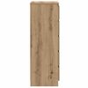 vidaXL Ladekast 60x36x103 cm bewerkt hout artisanaal eikenkleur