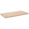 vidaXL Bureaublad 80x40x2,5 cm massief grenenhout