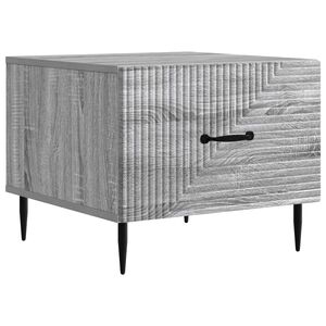 vidaXL Salontafel met lade Grijs sonoma 49 x 50 x 40 cm Bewerkt hout