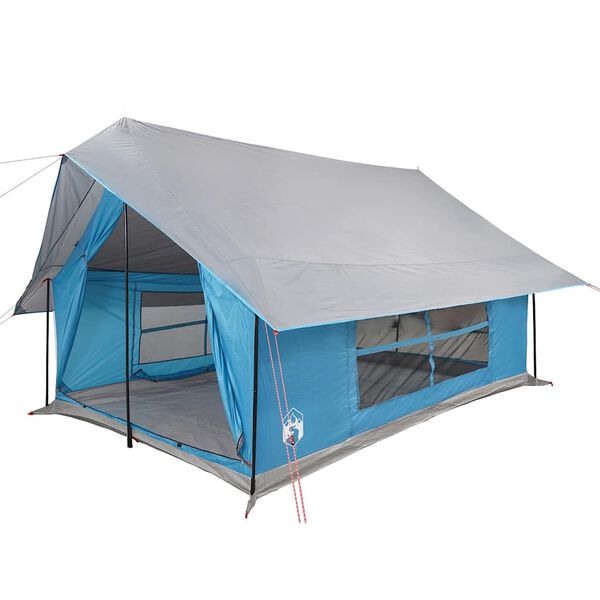 vidaXL Tent 5-persoons waterdicht blauw