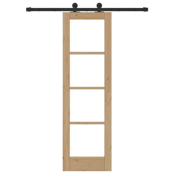 vidaXL Schuifdeur ORKDAL Naturel 61 x 198,5 cm