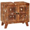 vidaXL Badkamerkast Massief gerecycled hout en engineered hout
