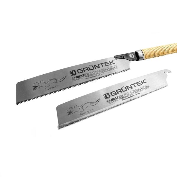 GR&Uuml;NTEK Japanse zaag MURENA met 2 zaagbladen 630 mm
