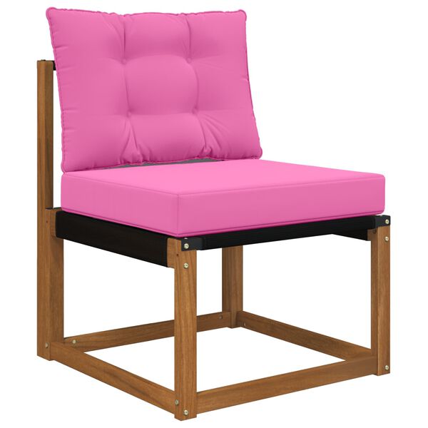 vidaXL Buiten bankkussen 2 pcs Roze Polyester