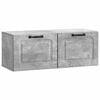 vidaXL Wandbeugel TV-kast Betongrijs 78,5 x 31 x 30 cm Bewerkt hout