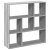 vidaXL Kamerscherm / boekenkast 102x29x103,5 cm hout grijs sonoma