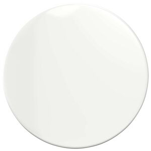 vidaXL Tafelblad &Oslash; 30 x 1,5 cm Rond Bewerkt hout Hoogglans Wit