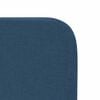 vidaXL Hoofdbord oor Blauw 80 x 16 x 4 cm Stof