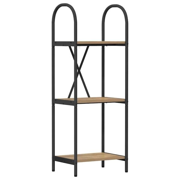 vidaXL Boekenkast Artisan Eiken 40 x 30 x 109 cm Bewerkt hout