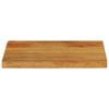 vidaXL Tafelblad met natuurlijke rand 40x20x2,5 cm massief mangohout