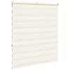 vidaXL Zebra rolgordijn 135x150 cm stofbreedte 130,9 cm marmerbeige