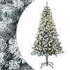 vidaXL Kunstmatige Inklapbare Kerstboom 120 cm 150 LED's Warmwit