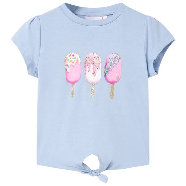 Kindershirt 104 blauw