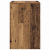 vidaXL Bureau Oud Hout 60 x 50 x 76 cm