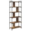 vidaXL Boekenkast Oud hout 76 x 32 x 192 cm Bewerkt hout