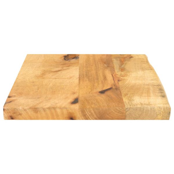 vidaXL Tafelblad met natuurlijke rand 50x30x3,8 cm massief mangohout
