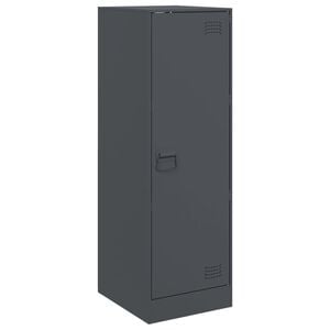 vidaXL Dressoir 34,5x39x107 cm staal antracietkleurig