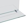 vidaXL Wandspiegel met schap 40x60 cm gehard glas