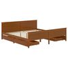 vidaXL Bedframe met 4 lades massief grenenhout honingbruin 180x200 cm