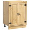 vidaXL Kast SKI HoningBruin 60 x 46 x 81,5 cm Massief grenenhout