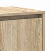 vidaXL Dressoir Sonoma Eiken 135 x 41 x 75 cm Bewerkt hout