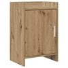 vidaXL Nachtkastjes Artisanaal eiken 40 x 30 x 60 cm Bewerkt hout