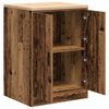 vidaXL Garagekast 60x51x85 cm massief grenenhout oud hout