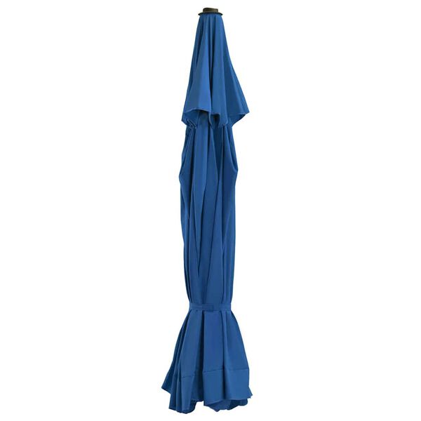 vidaXL Vervangingsdoek voor parasol 515 cm azuurblauw