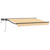 vidaXL Handmatige Luifelhouder met LED's 3,5 x 2 m