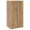 vidaXL Opbergkast 50x45x103,5 cm bewerkt hout artisanaal eikenkleur
