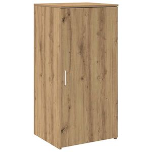 vidaXL Opbergkast 50x45x103,5 cm bewerkt hout artisanaal eikenkleur