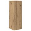 vidaXL Plantenstandaard 33x33x100 cm bewerkt hout artisanaal eiken