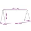 vidaXL Kinderbedhuisje 199x80,5x88 cm massief grenenhout