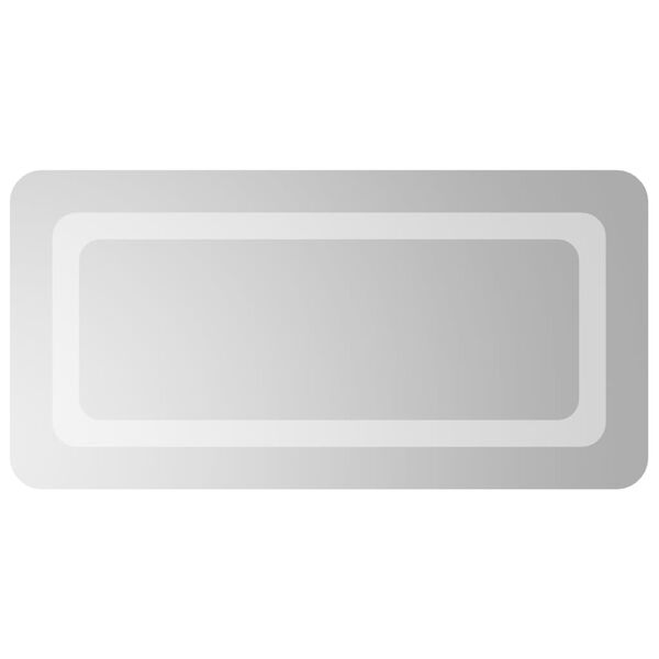 vidaXL Badkamerspiegel LED 30x60 cm