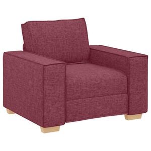vidaXL Sofa Stoel Wijnrood 100x78x84 cm Stof
