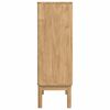 vidaXL Dressoir FLORO Wasbruin 70 x 30 x 70,5 cm Massief Vurenhout